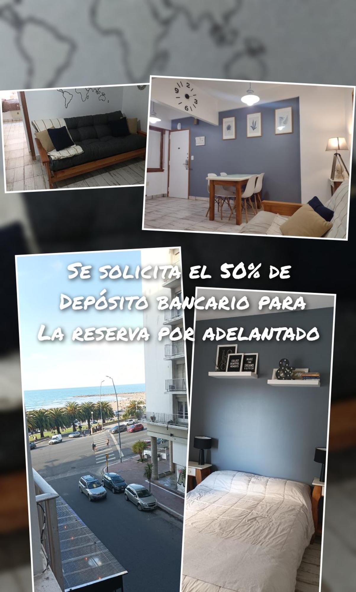 Departamento Vista Al Mar Playa Las Toscas マル・デル・プラタ エクステリア 写真